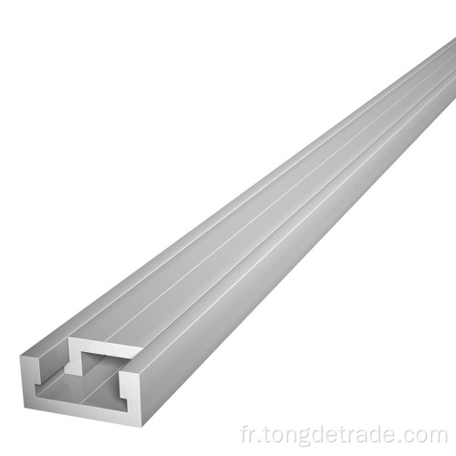 Métal 6063 T5 profilé aluminium T barre stock